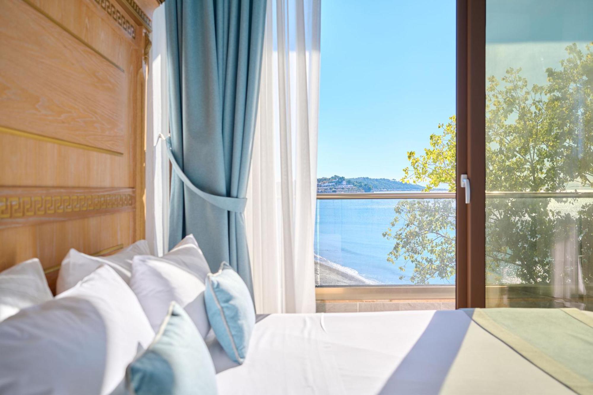 Evlogia Hotel Seafront And Anex By Greek Pride Fourka Luaran gambar
